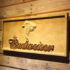 Atlanta Falcons Budweiser Wood Sign