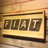 Fiat Wood Sign
