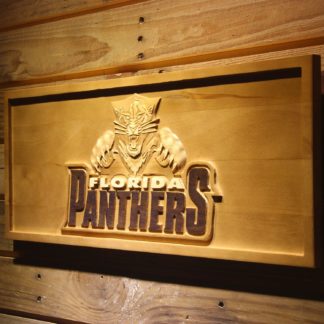 Florida Panthers Wood Sign - Legacy Edition neon sign LED