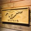 Ford Mustang Wood Sign