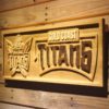 Gold Coast Titans Wood Sign