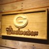 Green Bay Packers Budweiser Wood Sign