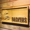 Green Bay Packers Helmet Wood Sign