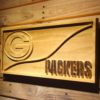 Green Bay Packers Split Wood Sign