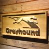 Greyhound Wood Sign