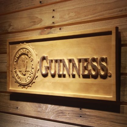 Guinness Extra Stout Wood Sign neon sign LED
