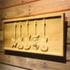 Guitars Classic to Custom Wood Sign