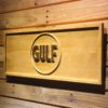 Gulf Gasoline Wood Sign