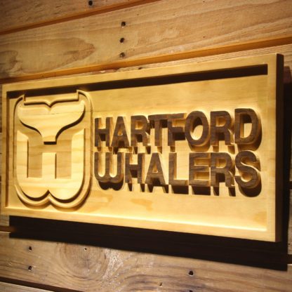 Hartford Whalers Wood Sign neon sign LED