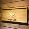 High Life Leaf Wood Sign