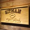 Hitman Fight Gear Wood Sign