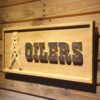 Houston Oilers 1980-1996 Wood Sign - Legacy Edition