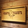 Houston Rockets Wood Sign