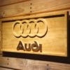 Audi Wood Sign