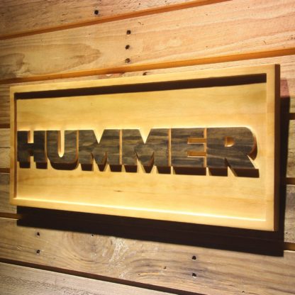 Hummer Wood Sign neon sign LED