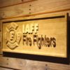 IAFF International Association of Fire Fighters Wood Sign