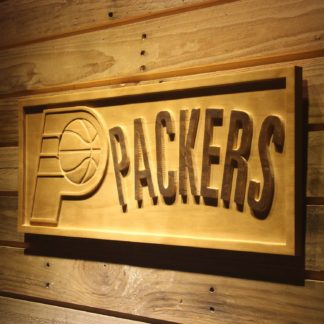 Indiana Pacers Wood Sign neon sign LED