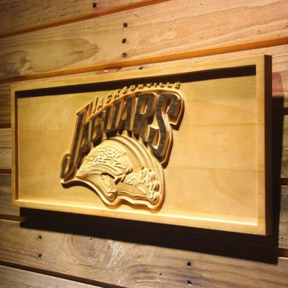 Jacksonville Jaguars 1995-1998 Logo Wood Sign - Legacy Edition neon sign LED