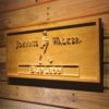 Johnnie Walker Blue Label Wood Sign