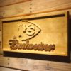 Kansas City Chiefs Budweiser Wood Sign