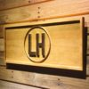 Kansas City Chiefs Lamar Hunt Memorial Wood Sign