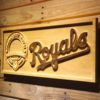 Kansas City Royals 40th Anniversary Logo Wood Sign - Legacy Edition
