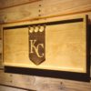 Kansas City Royals Logo Wood Sign