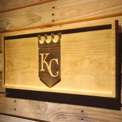 Kansas City Royals Logo Wood Sign neon sign LED