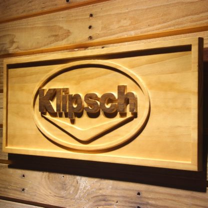 Klipsch Wood Sign neon sign LED