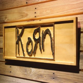 Korn Wood Sign neon sign LED
