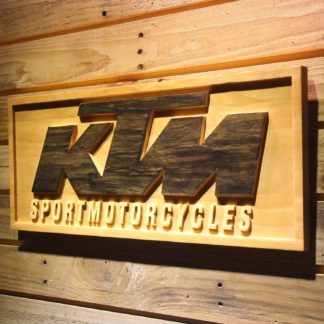 KTM Wood Sign neon sign LED