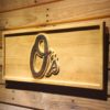 Baltimore Orioles 2 Wood Sign