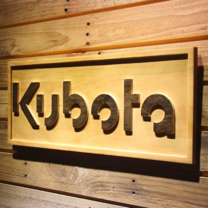 Kubota Wood Sign neon sign LED