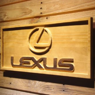 Lexus Wood Sign neon sign LED