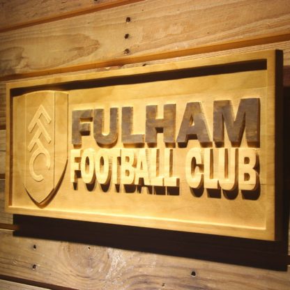 London Fulham FC Wood Sign neon sign LED