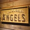 Los Angeles Angels of Anaheim Wood Sign