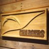 Los Angeles Chargers Split Wood Sign