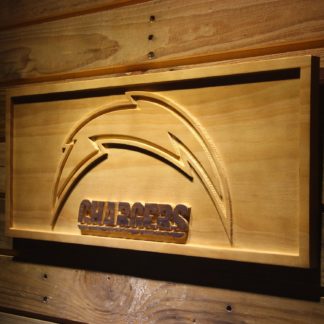 Los Angeles Chargers Wood Sign neon sign LED