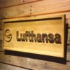 Lufthansa Wood Sign