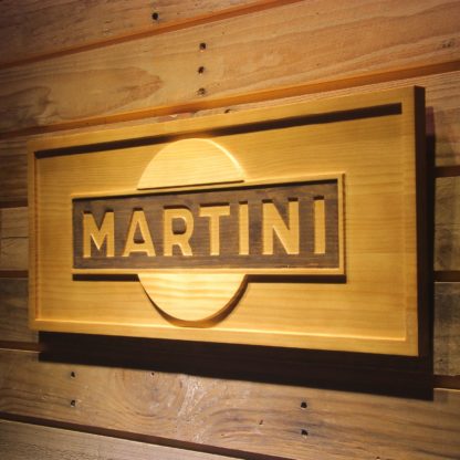 Martini Wood Sign neon sign LED