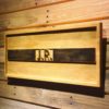 Miami Dolphins Joe Robbie Memorial Wood Sign - Legacy Edition