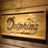 Miami Dolphins Wood Sign - Legacy Edition