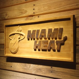 Miami Heat Wood Sign neon sign LED