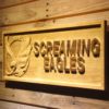 Miami Screaming Eagles Wood Sign - Legacy Edition