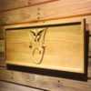 Michael Jackson Monogram Wood Sign