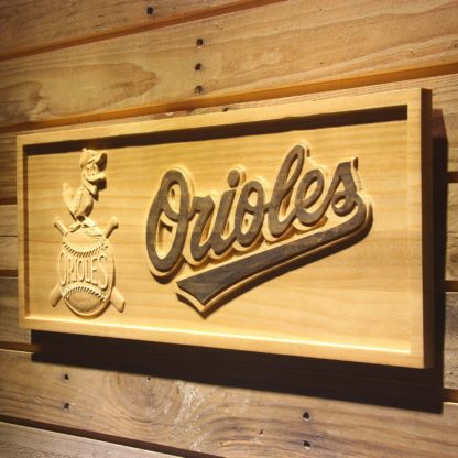 Baltimore Orioles 1954-1965 Wood Sign - Legacy Edition neon sign LED