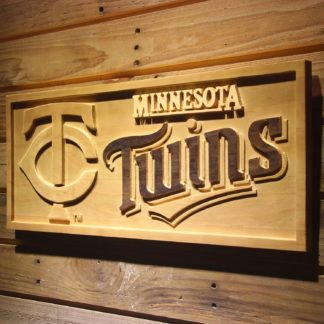 Minnesota Twins Wood Sign neon sign LED