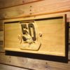 Minnesota Vikings 50th Anniversary Logo Wood Sign - Legacy Edition