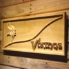 Minnesota Vikings Split Wood Sign