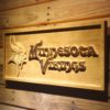Minnesota Vikings Wood Sign